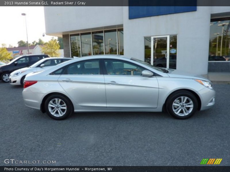 Radiant Silver / Gray 2013 Hyundai Sonata GLS