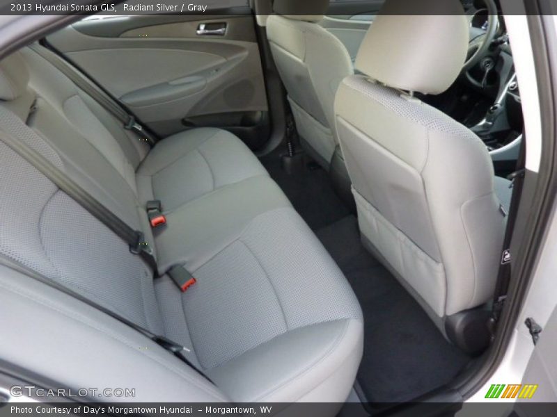 Radiant Silver / Gray 2013 Hyundai Sonata GLS