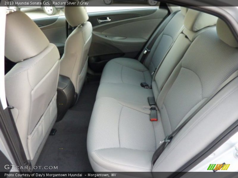 Radiant Silver / Gray 2013 Hyundai Sonata GLS