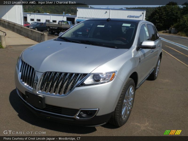 Ingot Silver / Charcoal Black 2013 Lincoln MKX AWD