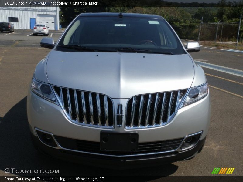 Ingot Silver / Charcoal Black 2013 Lincoln MKX AWD