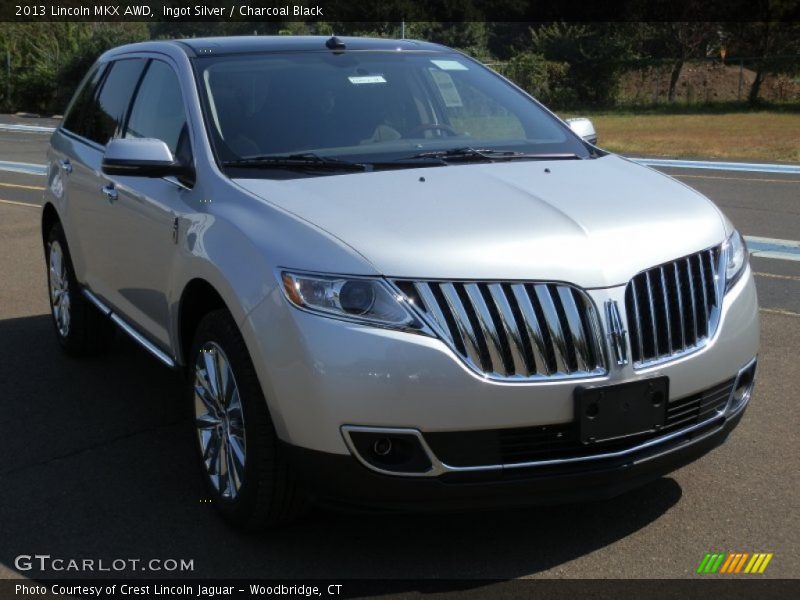 Ingot Silver / Charcoal Black 2013 Lincoln MKX AWD