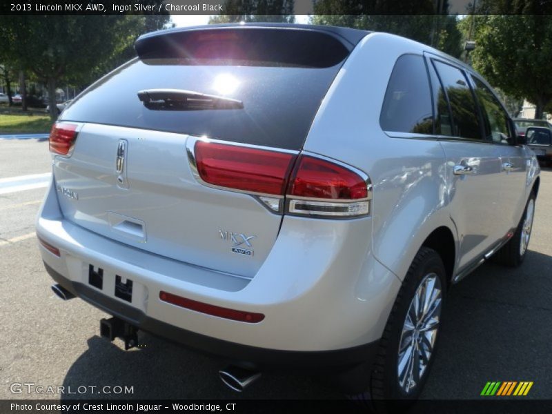 Ingot Silver / Charcoal Black 2013 Lincoln MKX AWD