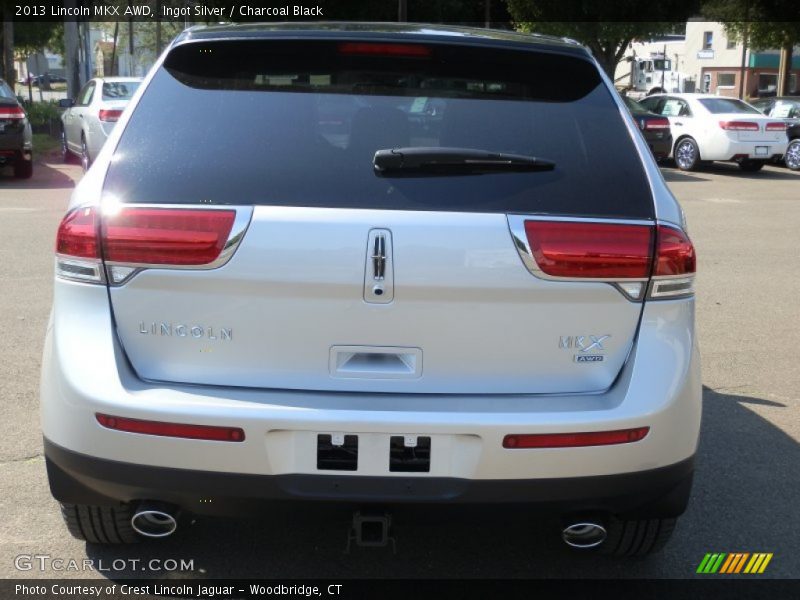 Ingot Silver / Charcoal Black 2013 Lincoln MKX AWD