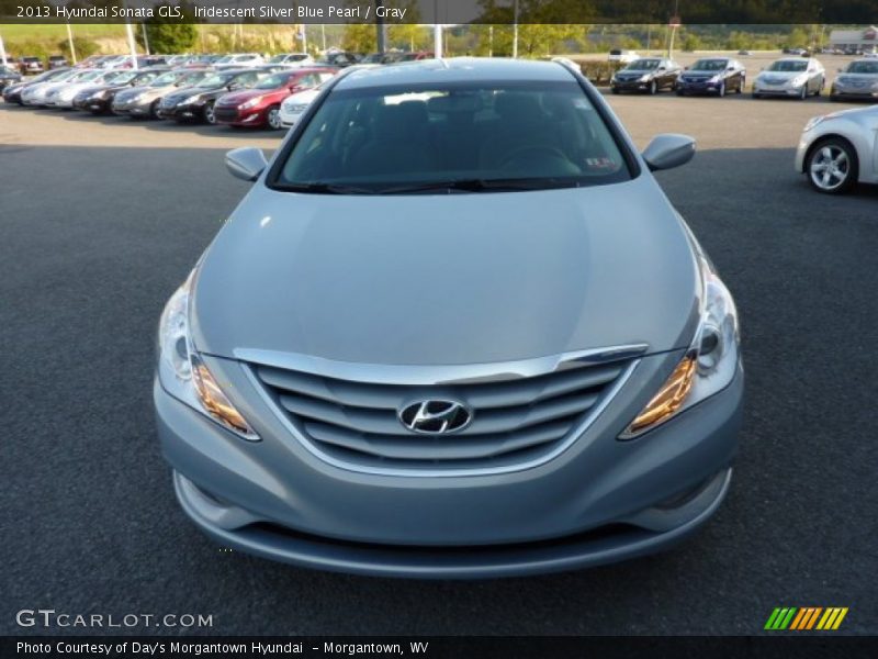 Iridescent Silver Blue Pearl / Gray 2013 Hyundai Sonata GLS