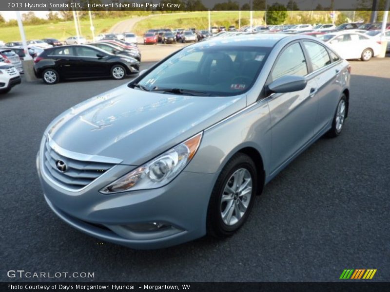 Iridescent Silver Blue Pearl / Gray 2013 Hyundai Sonata GLS