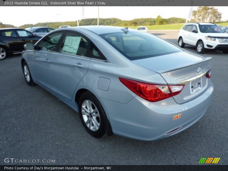 Iridescent Silver Blue Pearl / Gray 2013 Hyundai Sonata GLS