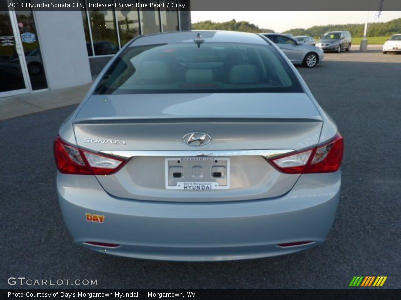 Iridescent Silver Blue Pearl / Gray 2013 Hyundai Sonata GLS