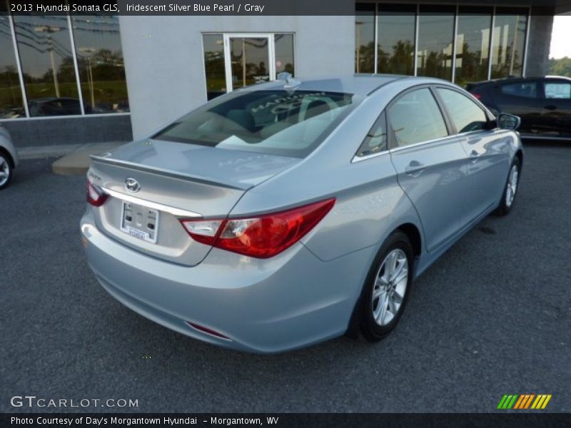 Iridescent Silver Blue Pearl / Gray 2013 Hyundai Sonata GLS