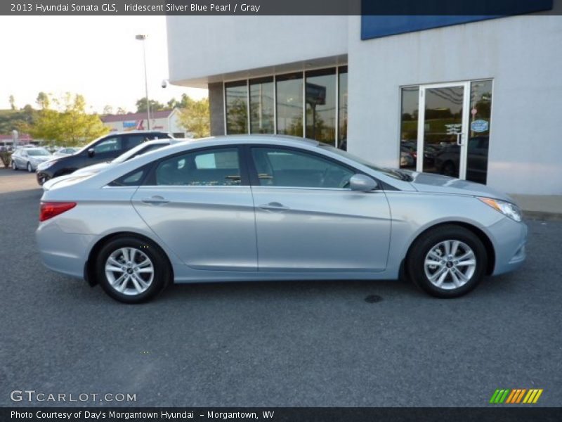 Iridescent Silver Blue Pearl / Gray 2013 Hyundai Sonata GLS