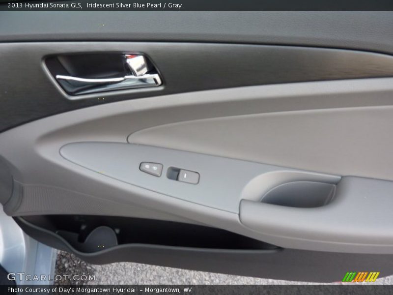 Iridescent Silver Blue Pearl / Gray 2013 Hyundai Sonata GLS