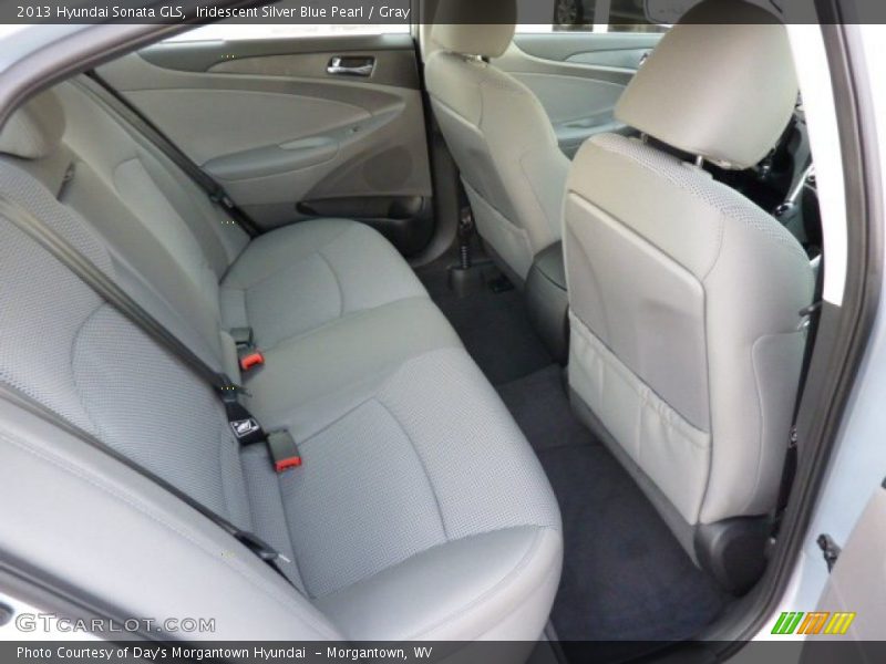 Iridescent Silver Blue Pearl / Gray 2013 Hyundai Sonata GLS