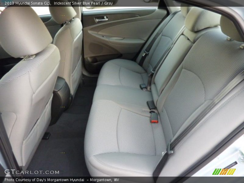 Iridescent Silver Blue Pearl / Gray 2013 Hyundai Sonata GLS