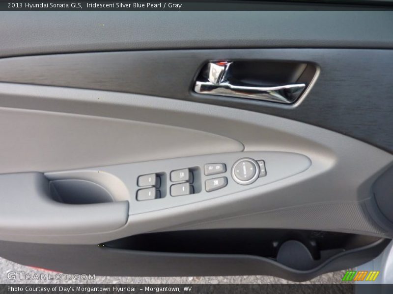 Iridescent Silver Blue Pearl / Gray 2013 Hyundai Sonata GLS