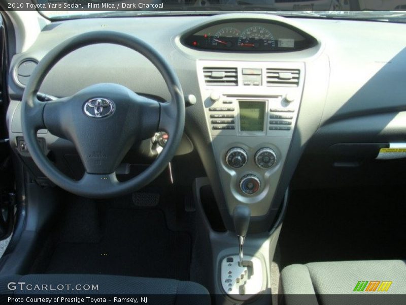 Flint Mica / Dark Charcoal 2010 Toyota Yaris Sedan