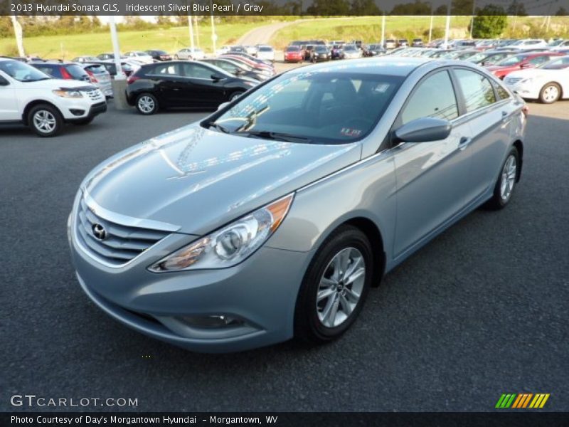 Iridescent Silver Blue Pearl / Gray 2013 Hyundai Sonata GLS