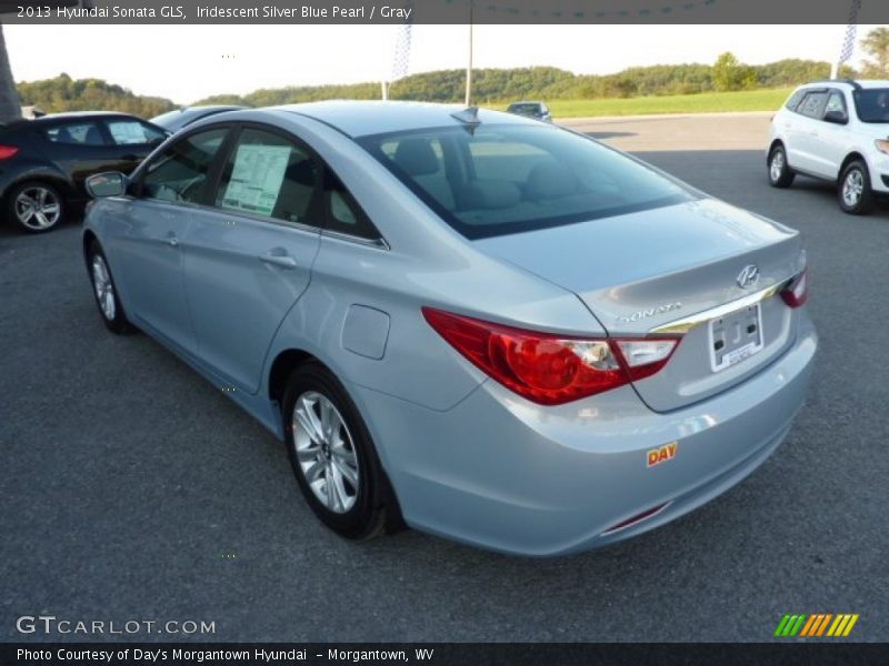 Iridescent Silver Blue Pearl / Gray 2013 Hyundai Sonata GLS