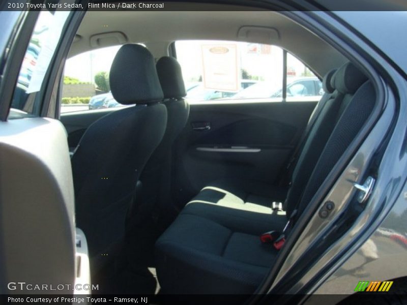 Flint Mica / Dark Charcoal 2010 Toyota Yaris Sedan