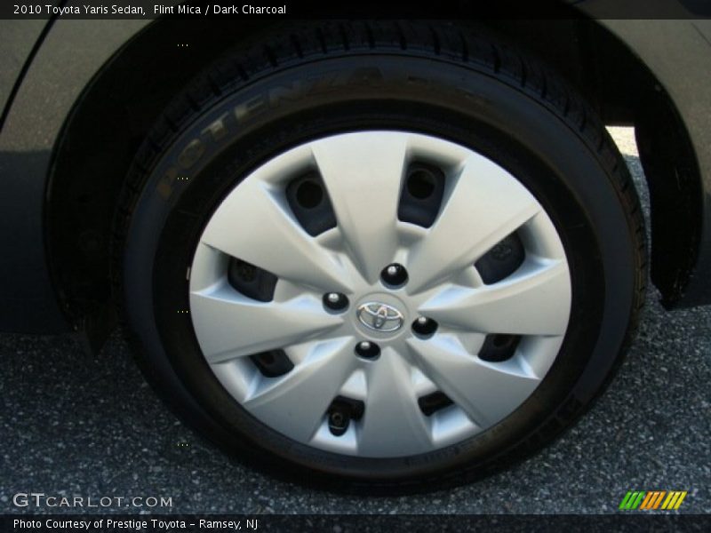 Flint Mica / Dark Charcoal 2010 Toyota Yaris Sedan