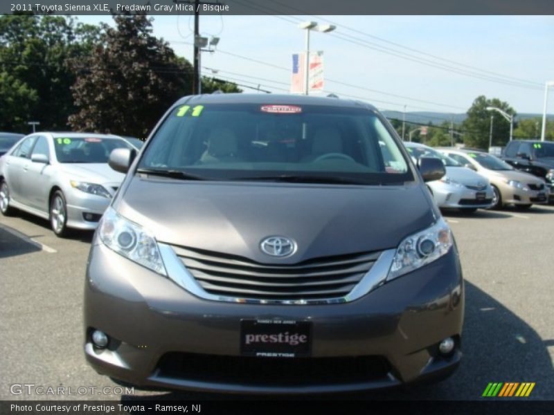 Predawn Gray Mica / Bisque 2011 Toyota Sienna XLE