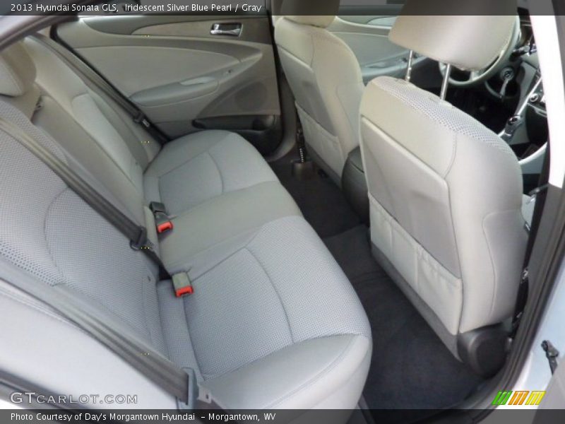 Iridescent Silver Blue Pearl / Gray 2013 Hyundai Sonata GLS