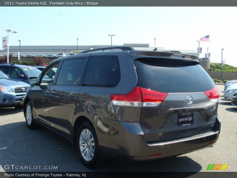 Predawn Gray Mica / Bisque 2011 Toyota Sienna XLE