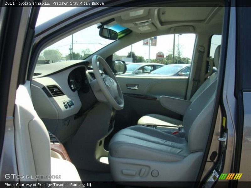 Predawn Gray Mica / Bisque 2011 Toyota Sienna XLE