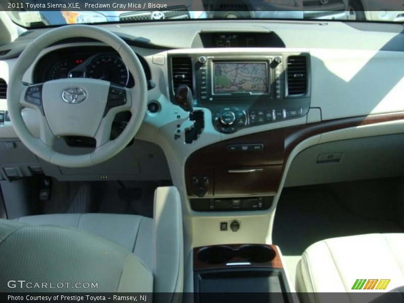 Predawn Gray Mica / Bisque 2011 Toyota Sienna XLE