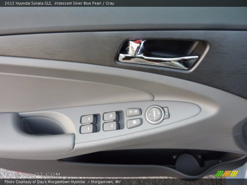 Iridescent Silver Blue Pearl / Gray 2013 Hyundai Sonata GLS