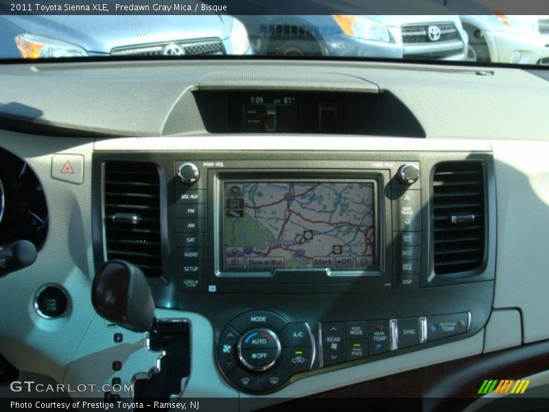 Predawn Gray Mica / Bisque 2011 Toyota Sienna XLE