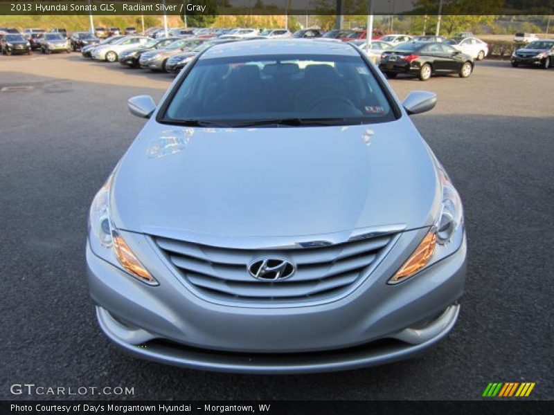 Radiant Silver / Gray 2013 Hyundai Sonata GLS