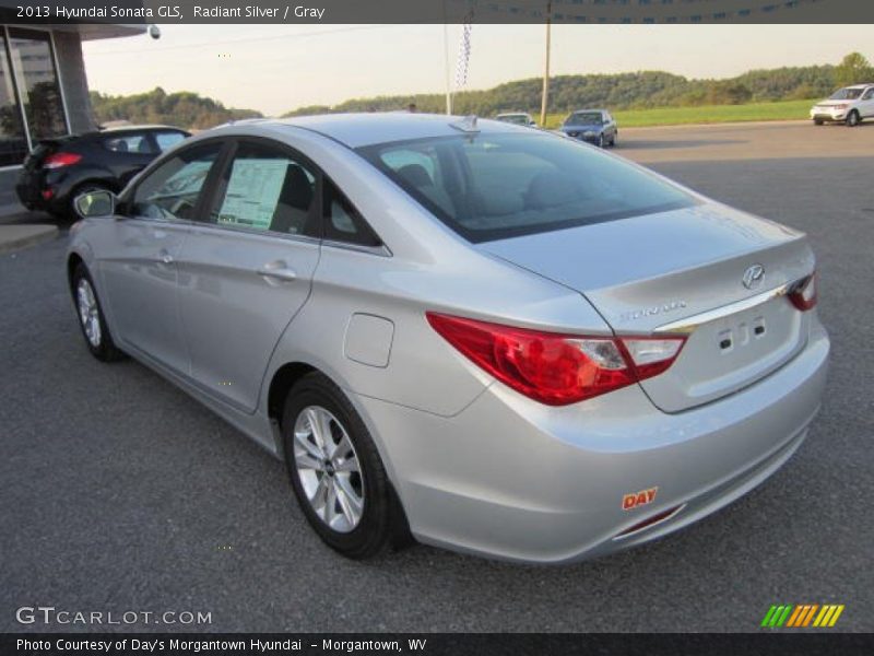 Radiant Silver / Gray 2013 Hyundai Sonata GLS