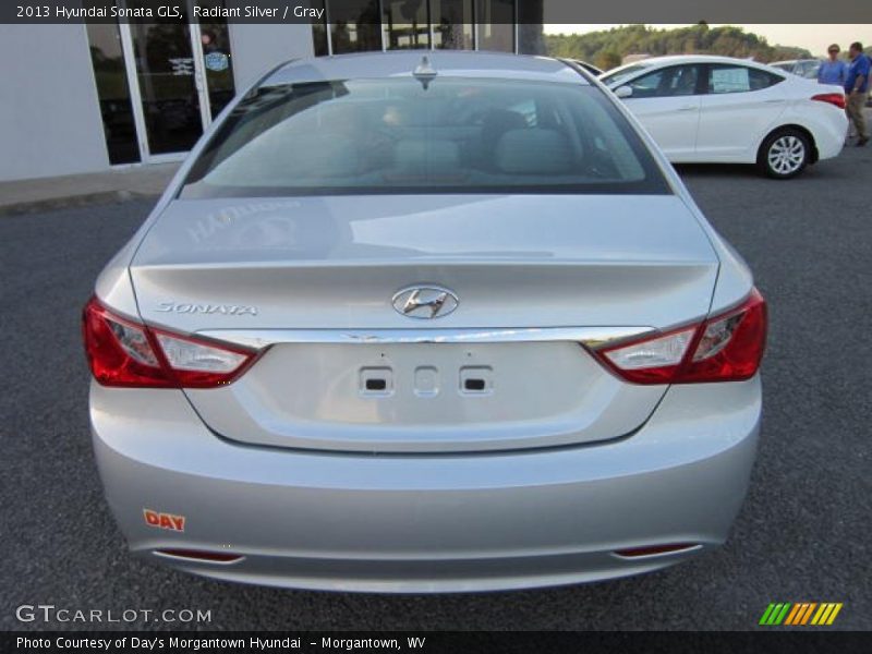 Radiant Silver / Gray 2013 Hyundai Sonata GLS