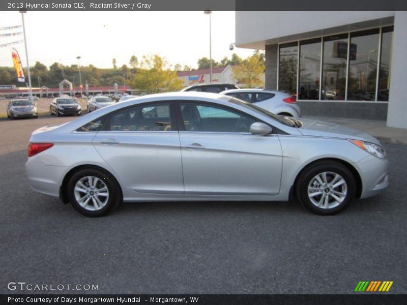 Radiant Silver / Gray 2013 Hyundai Sonata GLS