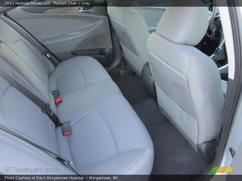 Radiant Silver / Gray 2013 Hyundai Sonata GLS
