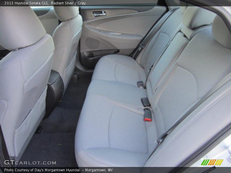 Radiant Silver / Gray 2013 Hyundai Sonata GLS
