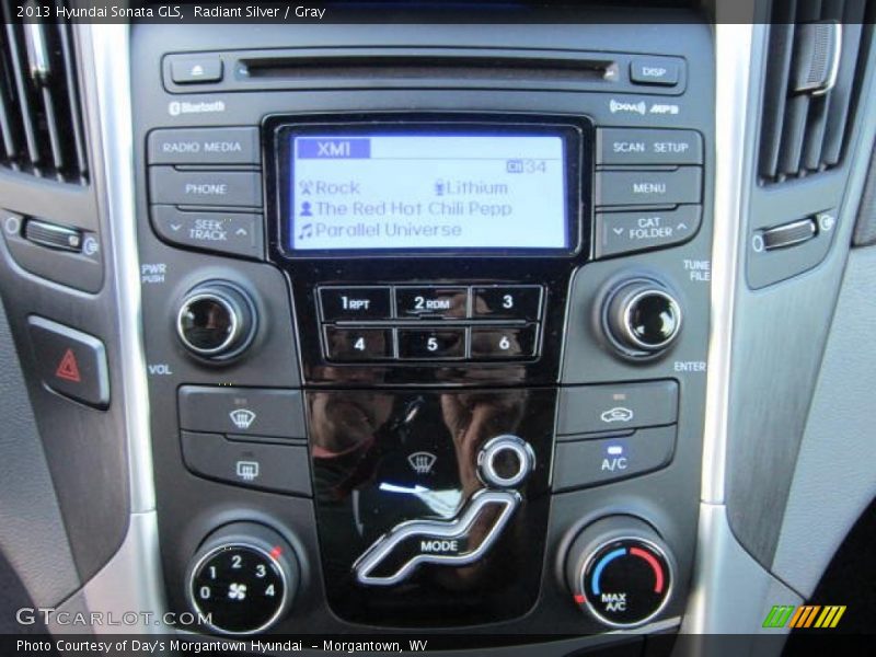 Radiant Silver / Gray 2013 Hyundai Sonata GLS