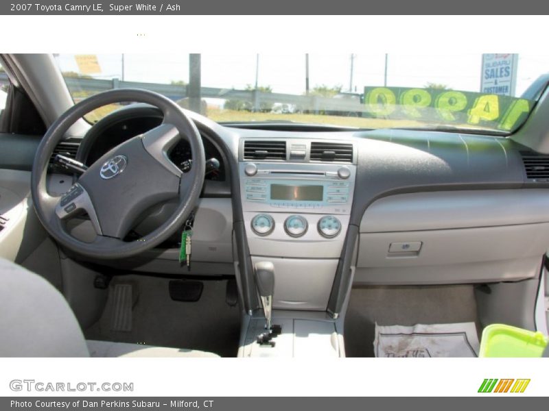 Super White / Ash 2007 Toyota Camry LE