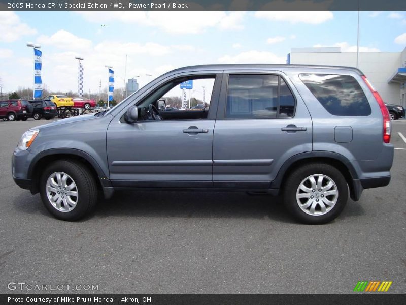 Pewter Pearl / Black 2005 Honda CR-V Special Edition 4WD
