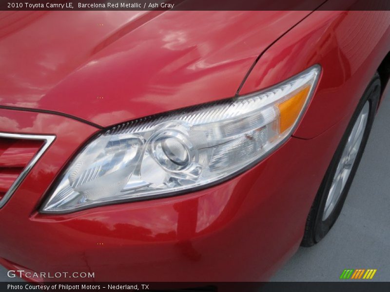 Barcelona Red Metallic / Ash Gray 2010 Toyota Camry LE