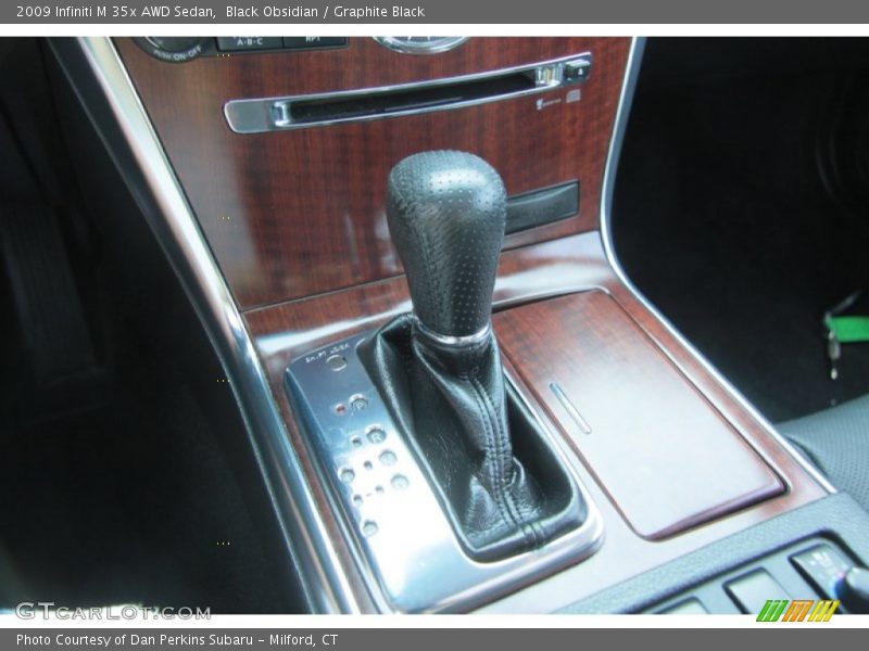 Black Obsidian / Graphite Black 2009 Infiniti M 35x AWD Sedan