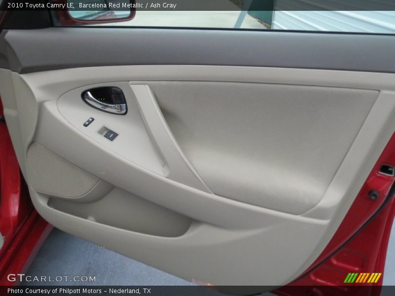 Barcelona Red Metallic / Ash Gray 2010 Toyota Camry LE