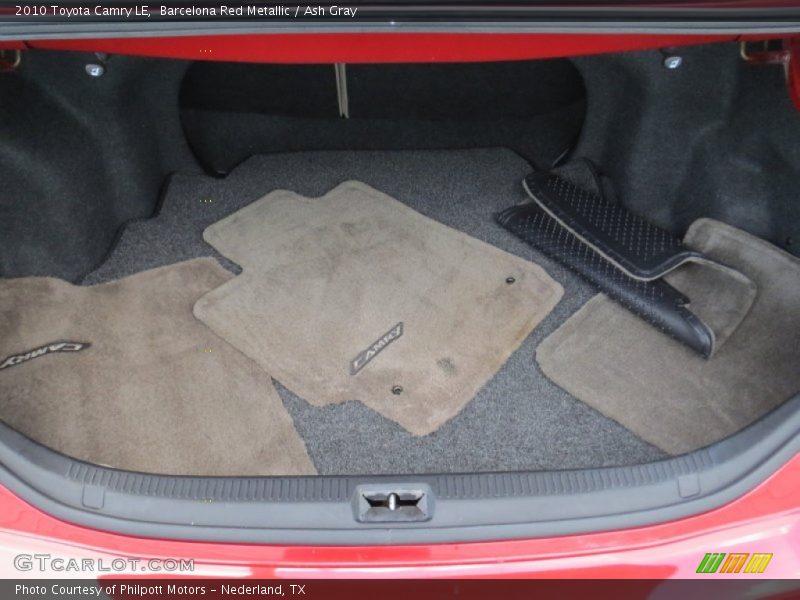 Barcelona Red Metallic / Ash Gray 2010 Toyota Camry LE