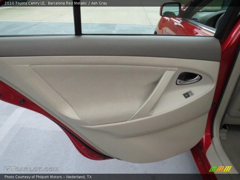 Barcelona Red Metallic / Ash Gray 2010 Toyota Camry LE