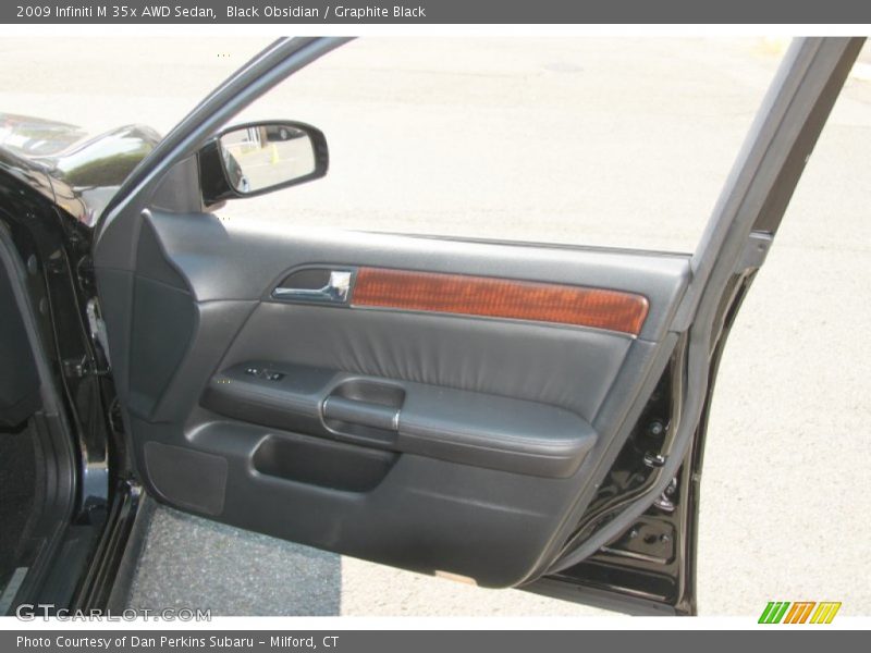 Black Obsidian / Graphite Black 2009 Infiniti M 35x AWD Sedan