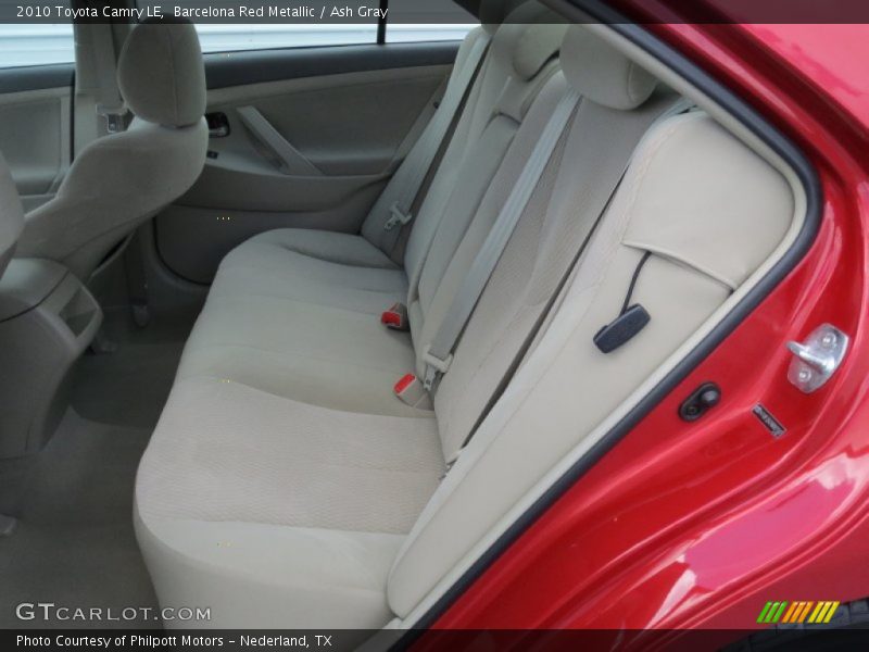 Barcelona Red Metallic / Ash Gray 2010 Toyota Camry LE