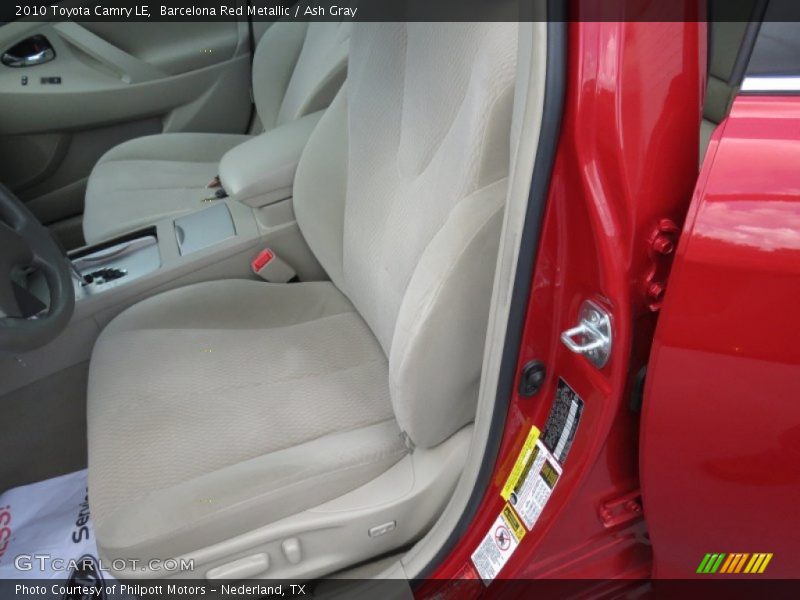 Barcelona Red Metallic / Ash Gray 2010 Toyota Camry LE