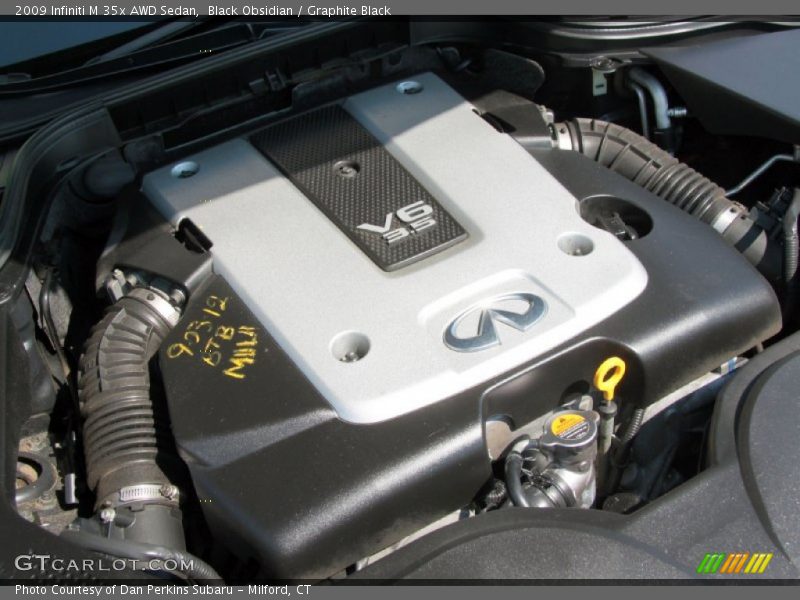 Black Obsidian / Graphite Black 2009 Infiniti M 35x AWD Sedan