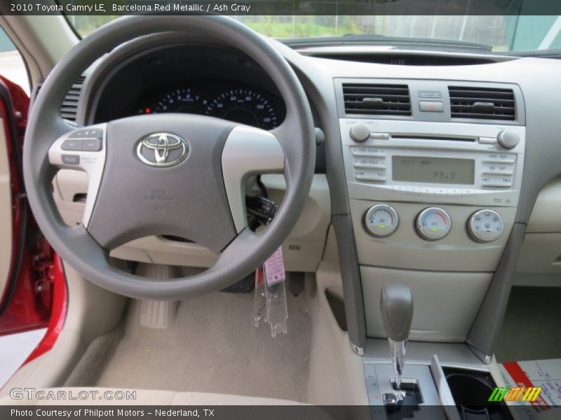 Barcelona Red Metallic / Ash Gray 2010 Toyota Camry LE