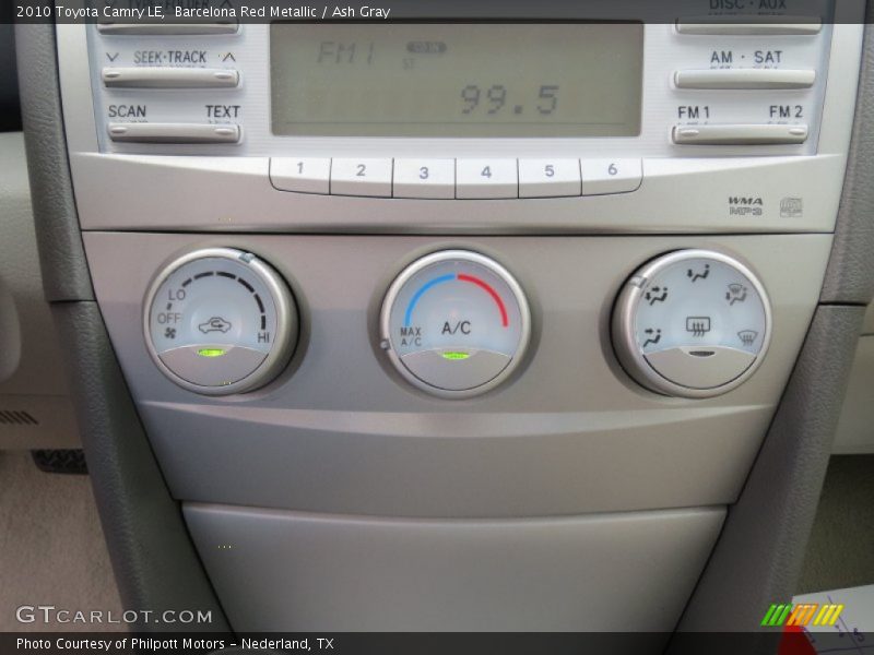 Barcelona Red Metallic / Ash Gray 2010 Toyota Camry LE